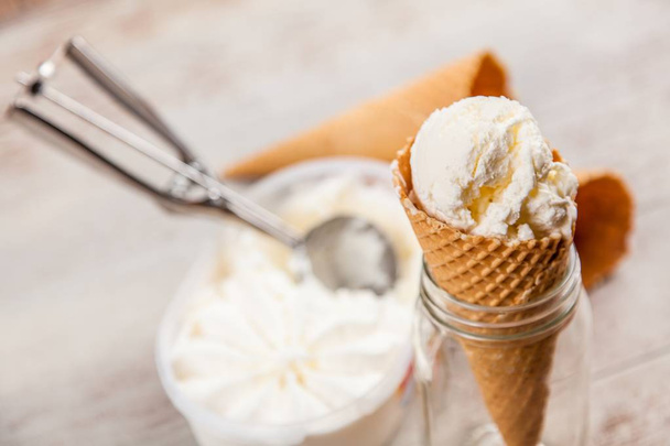 Ice cream cone - Photo, Image