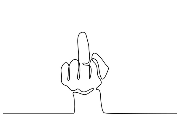 Средний палец
 - Вектор,изображение