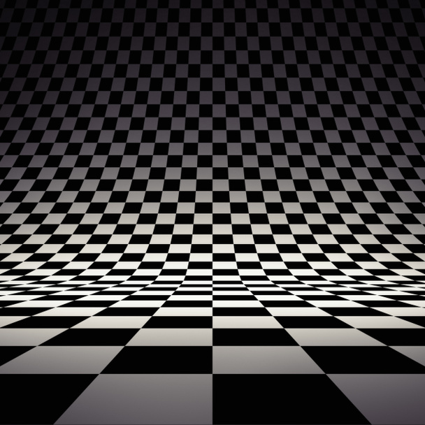 czarno-białe checker - Zdjęcie, obraz