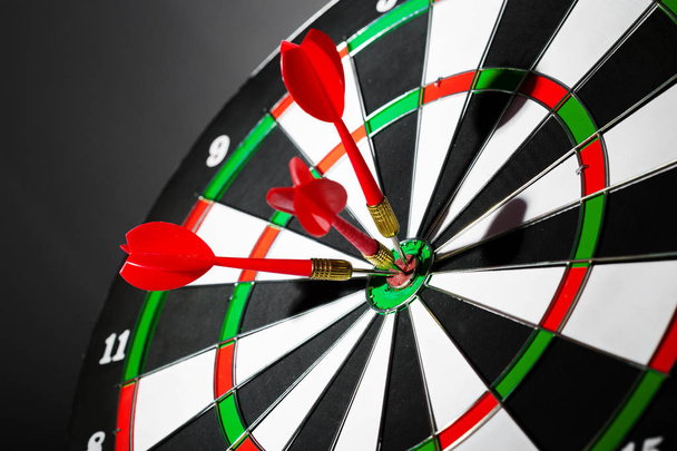 Success hitting target, aim goal achievement concept - Fotografie, Obrázek