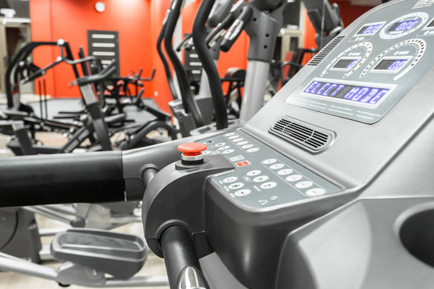 Gym interior with sport equipment - Foto, Bild