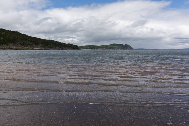 Scenic view of the Bay of Fundy, Fundy National Park, Alma, New Brunswick, Canada - Photo, Image