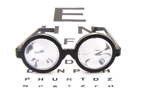 gafas y prueba óptica
  - Foto, imagen