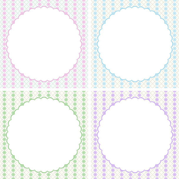 set of greeting cards design - Photo, Image