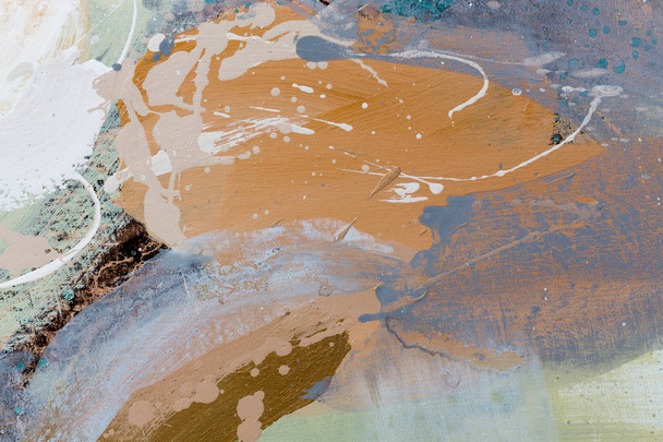 Abstract art background. Color texture. Fragment of artwork. - Fotoğraf, Görsel