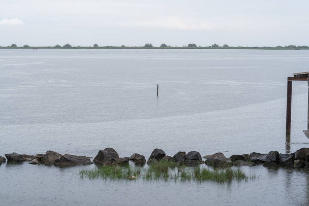 reizen op delta del Po rivier land - Foto, afbeelding