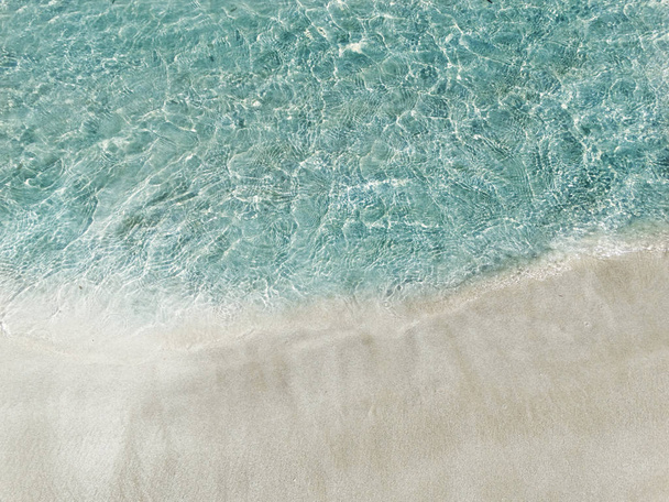water textuur zand strand zomer vakantie achtergrond - Foto, afbeelding