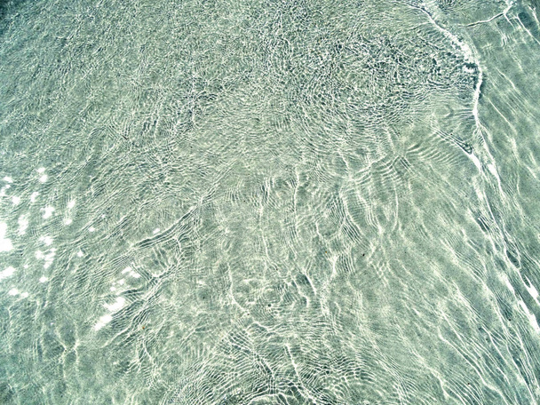 Wasser Textur Sand Strand Sommer Urlaub Hintergrund - Foto, Bild