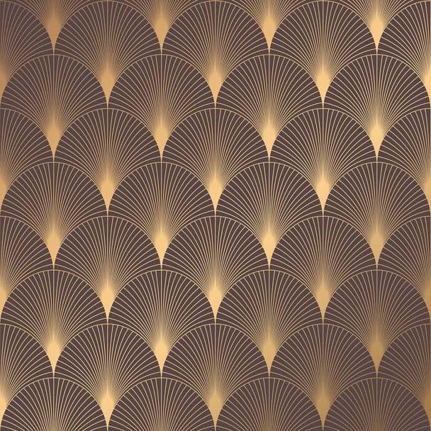 Art Deco patroon - Vector, afbeelding