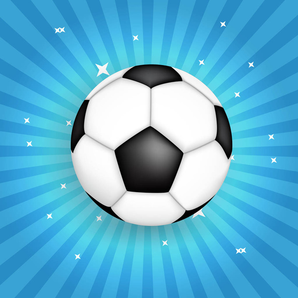 2018 soccer Championship achtergrond vectorillustratie - Vector, afbeelding