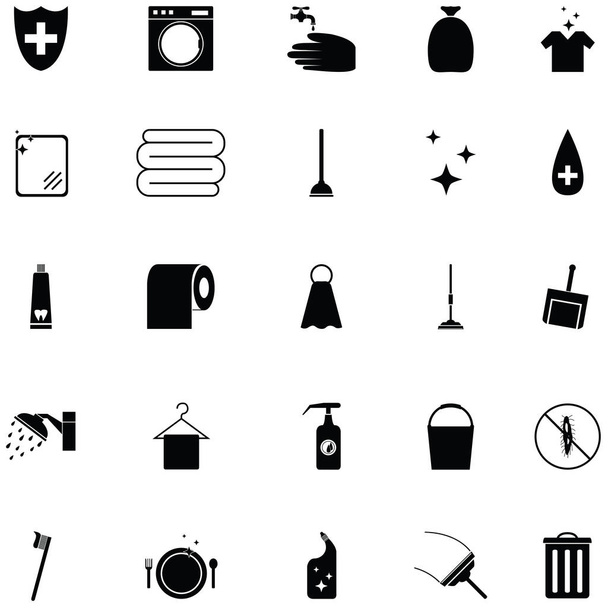 set di icone pulite
 - Vettoriali, immagini