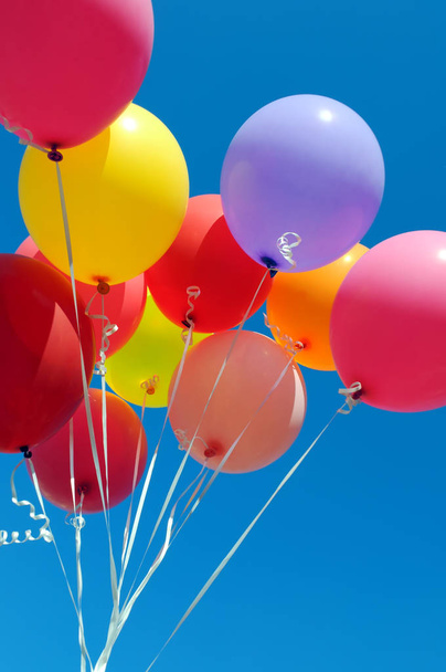 multicolored balloons  - Foto, imagen