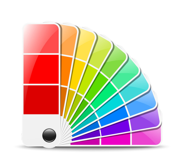 Color palette icon. Vector illustration - Vector, Image