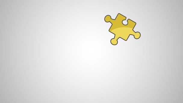 puzzel stukjes bij Hd definitie Hd definitie - Video