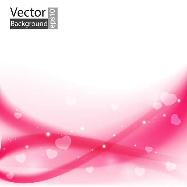 Abstract Valentine background - Vektor, obrázek