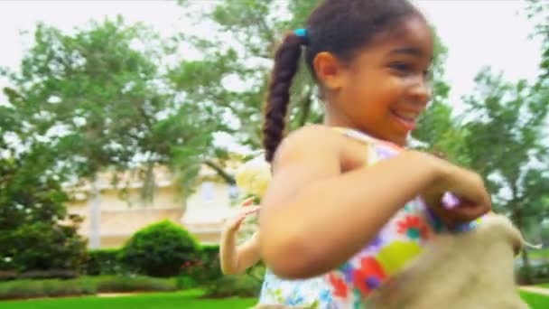 Multiethnische Kinderspaßrennen - Filmmaterial, Video