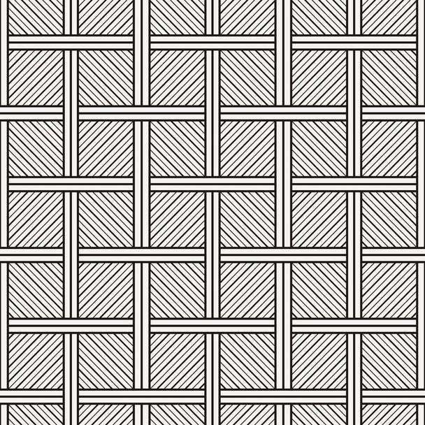 Abstraktní bezešvé stripe geometrický vzor - Vektor, obrázek