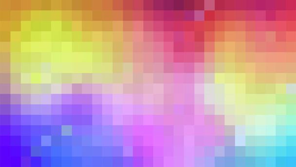 dream pastel color block pattern abstract colorful background vector - Vector, Image