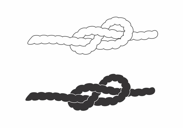 Ropes with knots - Vector, Image