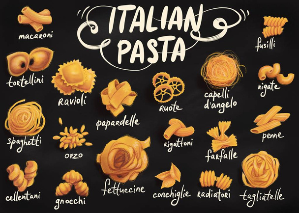 Italian pasta - Foto, Imagem