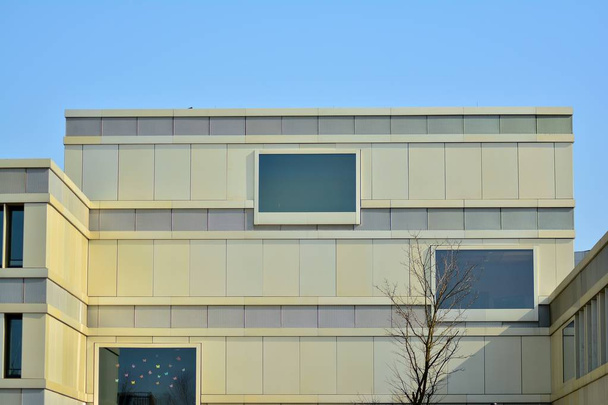 Exterior of a modern office building - Photo, Image