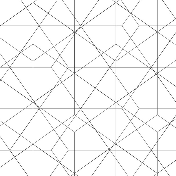 Vector abstract hexagon pattern. Modern texture with repeating geometric grid - Vector, Image