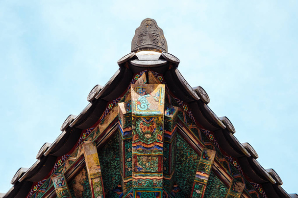 Korean traditional eaves - Photo, Image
