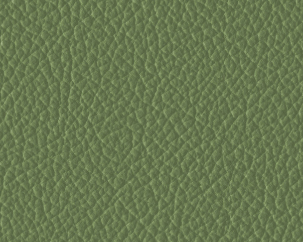 green natural leather texture. Useful  as background - Photo, Image