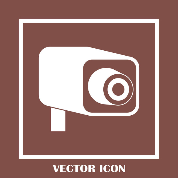 video kamera vektör simgesi - Vektör, Görsel