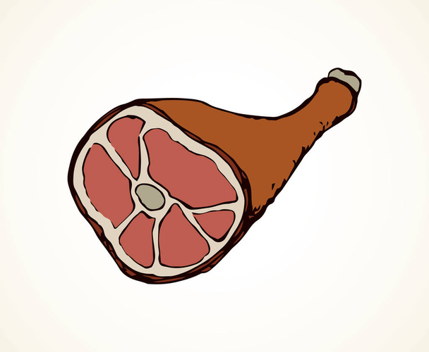 Meat. Vector drawing - Vector, Image
