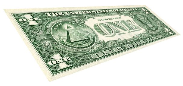 Egy amerikai dolláros bankjegy. Nekünk papír valuta - Fotó, kép