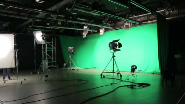 The Set Film Lighting - Footage, Video
