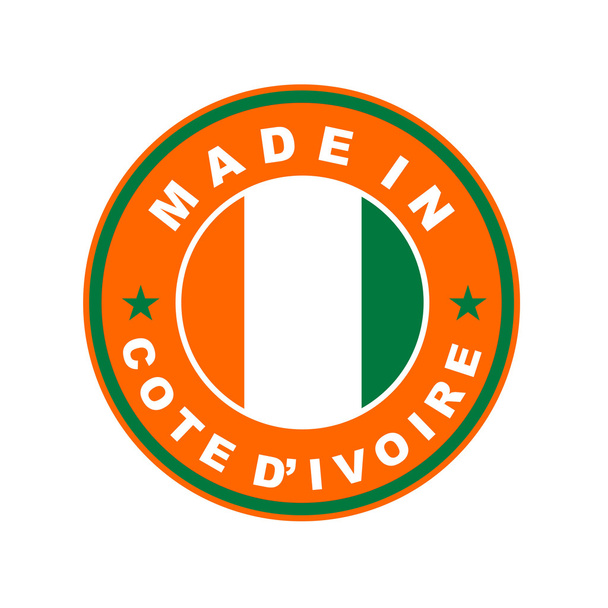 Made in cote divoire - Photo, Image