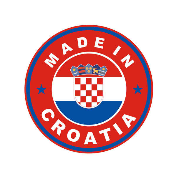 gemaakt in Kroatië - Foto, afbeelding