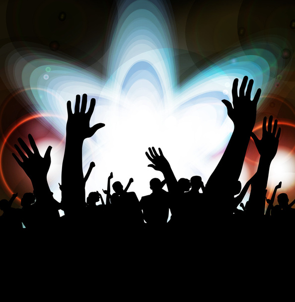 Music event background. Vector eps10 illustration. - Vector, Image