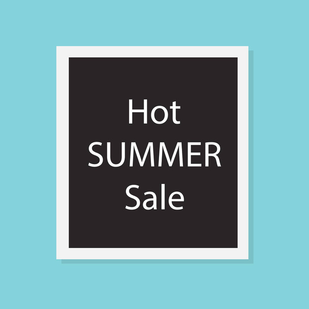暑い夏販売概念ベクトル図 - ベクター画像