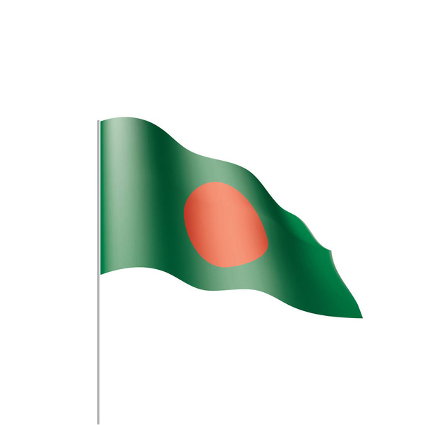 Bandera de Bangladesh, ilustración vectorial
 - Vector, Imagen