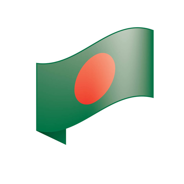 drapeau bangladesh, illustration vectorielle - Vecteur, image
