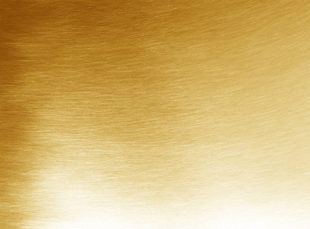glänzende gelbe Blattgold-Folie Textur - Foto, Bild