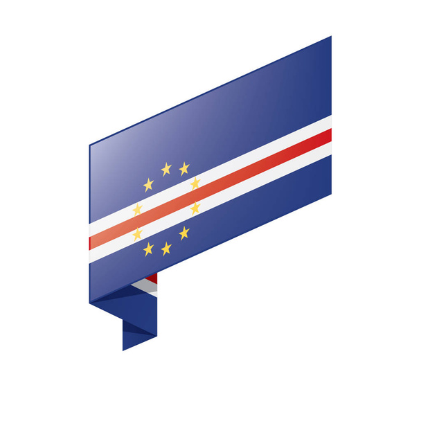 カーボベルデの国旗、ベクトル イラスト - ベクター画像