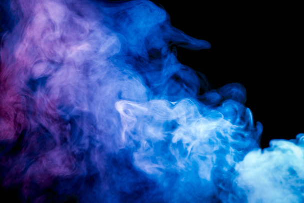 アーク プラズマ蒸着法の煙から背景 - 写真・画像