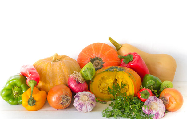 кабачок і різноманітні овочі
 - Фото, зображення