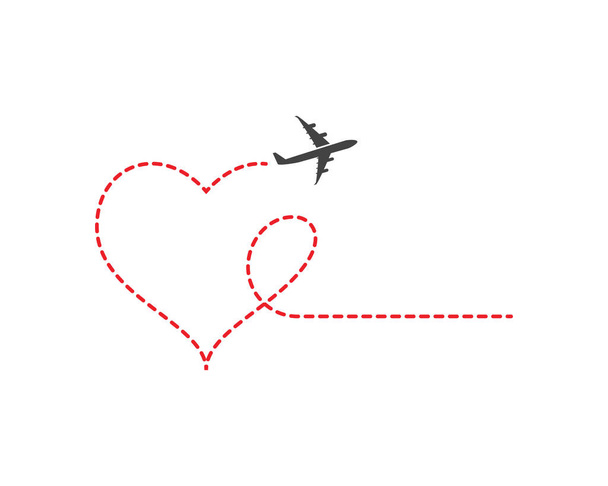 vektorová ilustrace ikony letadla - Vektor, obrázek