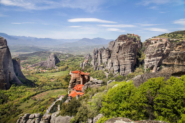 The monastery on the rock. Greece. Meteora  - Foto, immagini