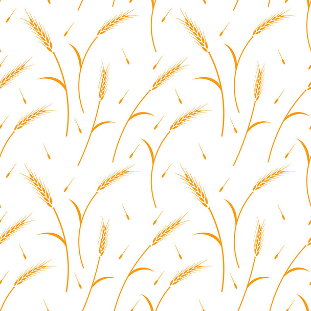 Whole grain, natural, organic background for bakery package, bread products. - Vector, Image