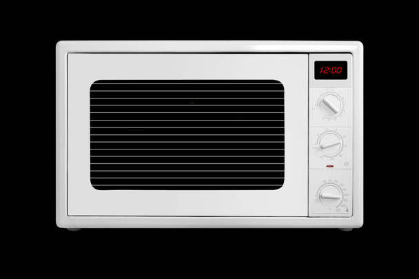 Household appliances. Microwave Oven Isolated - Photo, Image