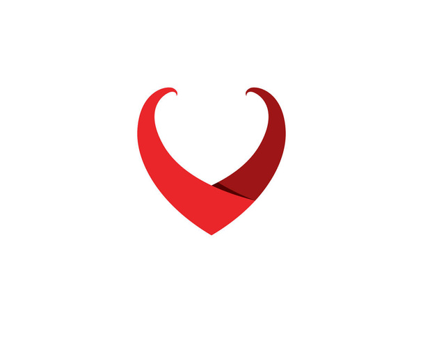 Rakkaus Logo ja symbolit Vektori Template kuvakkeet sovellus.. - Vektori, kuva