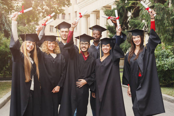 A group of graduates celebrating - Photo, Image