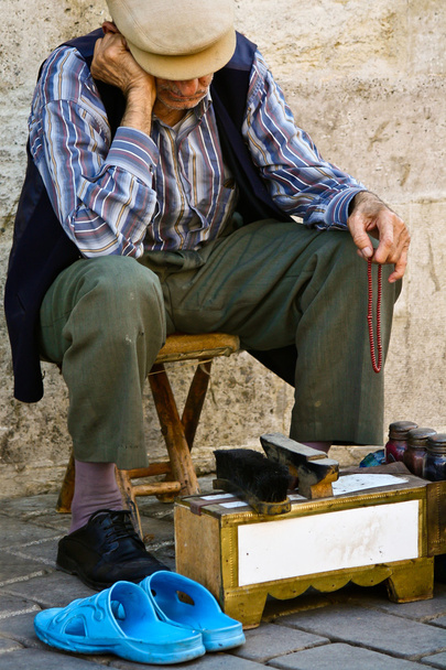 A shoeshine - istanbul - Photo, Image