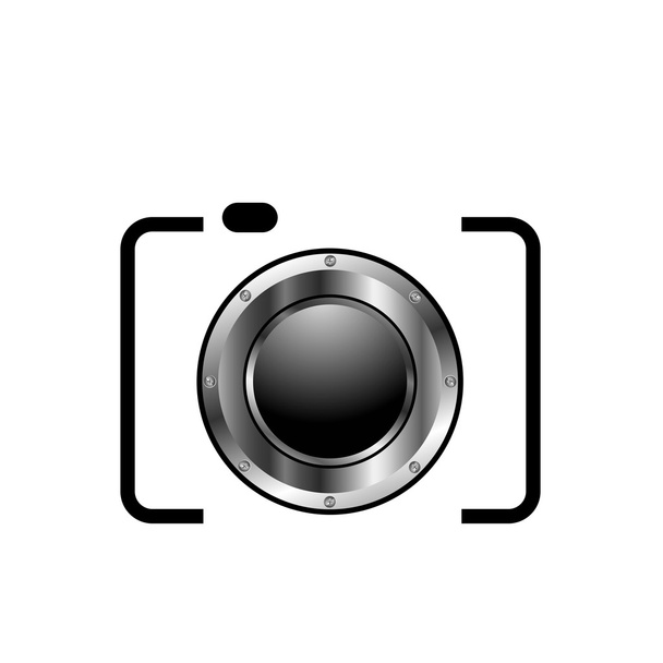3D-Fotografie-Logo - Vektor, Bild